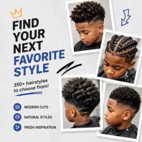 350+ Black Boy Hairstyles screenshot 5