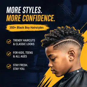 350+ Black Boy Hairstyles screenshot 6
