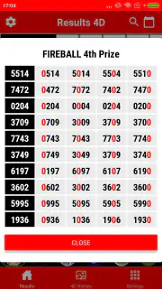 4D Result MY & SG 4D History screenshot 4