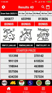 4D Result MY & SG 4D History screenshot 6