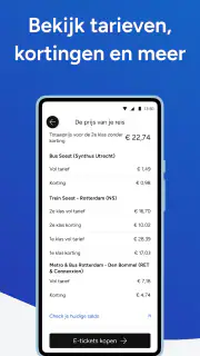 9292 reisplanner OV + e-ticket screenshot 6