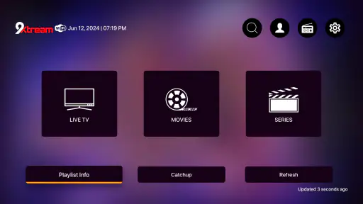 9Xtream Player - TV - Official screenshot 4