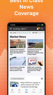 Aandelen, Financieel nieuws screenshot 3