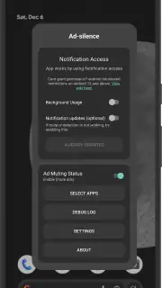 Ad-silence - OpenSource screenshot 2