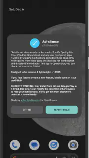 Ad-silence - OpenSource screenshot 7