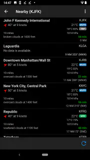 AeroWeather screenshot 2
