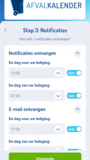 Afvalkalender screenshot 4