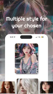 AI Hair Color Style Art Change screenshot 8