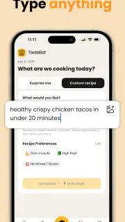 AI Recipe Generator: TasteBot screenshot 4