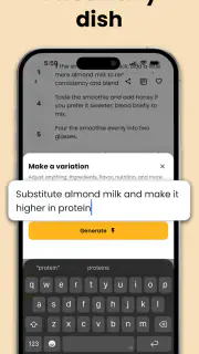 AI Recipe Generator: TasteBot screenshot 8