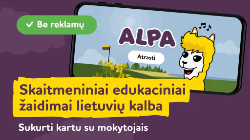 ALPA Mokomieji žaidimai 3–8 screenshot 1