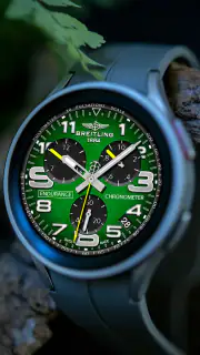 Analog Breitling Watch face screenshot 4