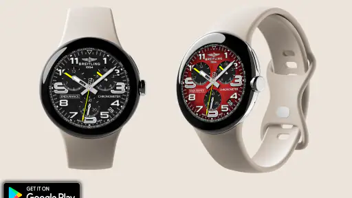 Analog Breitling Watch face screenshot 7
