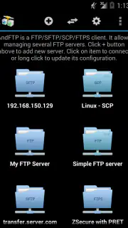 AndFTPPro screenshot 2