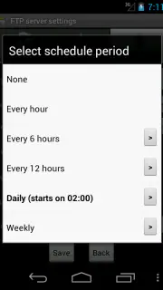 AndFTPPro screenshot 7