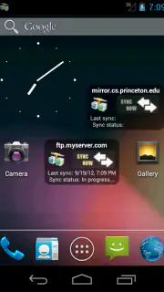 AndFTPPro screenshot 8