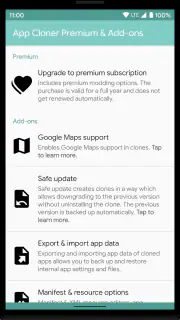 App Cloner Premium & Add-ons screenshot 1