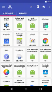 AppMgr Pro III (App 2 SD) screenshot 2