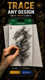 AR Draw&amp;Trace Tattoo screenshot 5