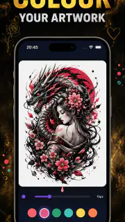AR Draw&amp;Trace Tattoo screenshot 6