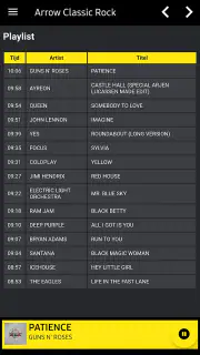 Arrow Classic Rock screenshot 2