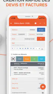Artinove, Devis Facture facile screenshot 3