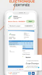 Artinove, Devis Facture facile screenshot 4