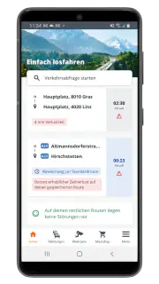 ASFINAG screenshot 1