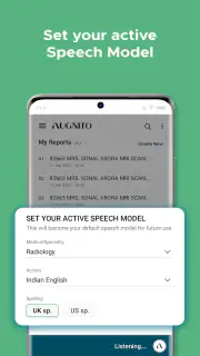 Augnito: Medical Dictation App screenshot 3