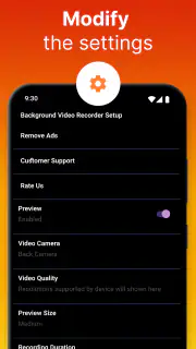Auto Background Video Recorder screenshot 6