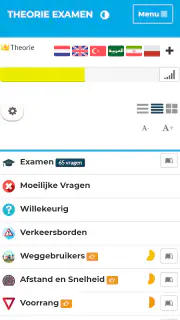 Auto Theorie Examens CBR 2026 screenshot 1