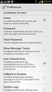 AutoRemote screenshot 2