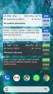 Avia Weather - METAR & TAF screenshot 6