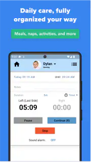 Baby Connect (je babyjournaal) screenshot 2