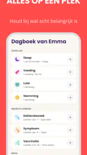 Baby Leap: Babydagboek & Groei screenshot 3
