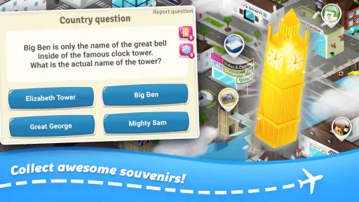 Backpacker™ Travel Quiz Trivia screenshot 1