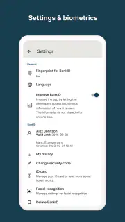 BankID security app screenshot 7
