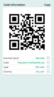 Barcodescanner screenshot 3