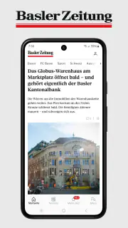 Basler Zeitung Nachrichten screenshot 1