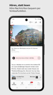 Basler Zeitung Nachrichten screenshot 2