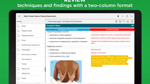 Bates' Physical Examination screenshot 8