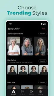 Beautify: AI Hairstyle Try On screenshot 4