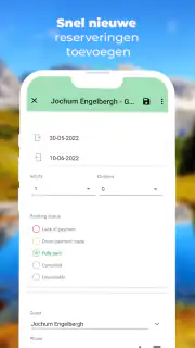 BedBooking: boekingskalender screenshot 2