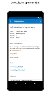 Berichtenbox screenshot 2