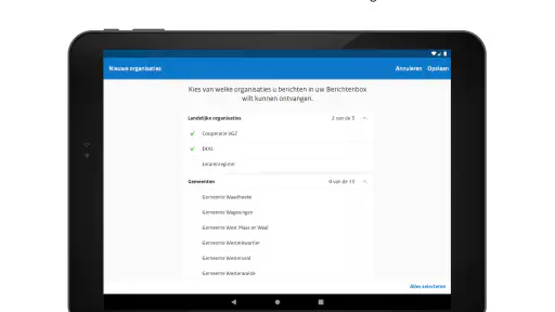 Berichtenbox screenshot 7