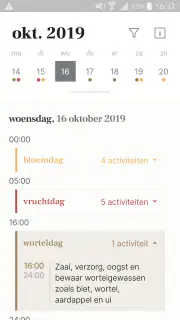 Biodynamische Zaaikalender screenshot 2