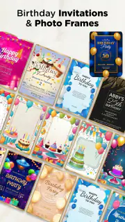 Birthday Invitation Card Maker screenshot 1