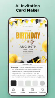 Birthday Invitation Card Maker screenshot 2