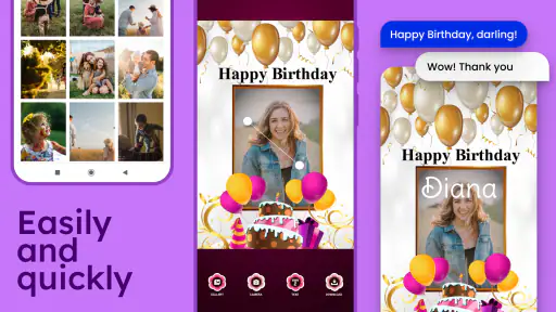 Birthday Photo Frame Maker screenshot 8