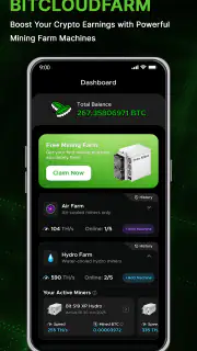 BitCloudFarm Miner, BTC Mining screenshot 2